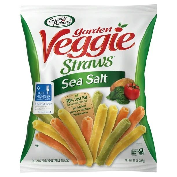 Sensible Solutions Veggie Straws - Sea Salt