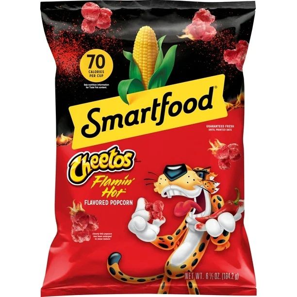 Smartfood Popcorn     Cheetos Flamin&#39; Hot