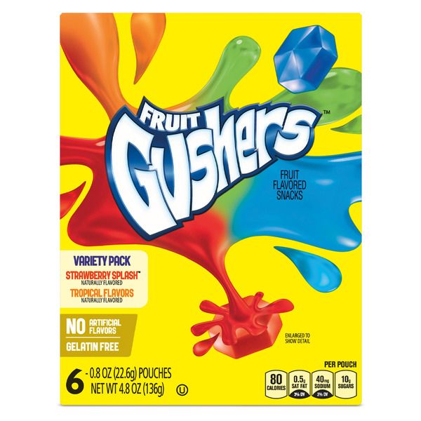 Fruit Gushers 6ct