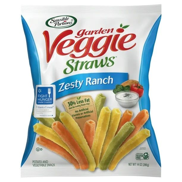Sensible Solutions Veggie Straws - Zesty Ranch