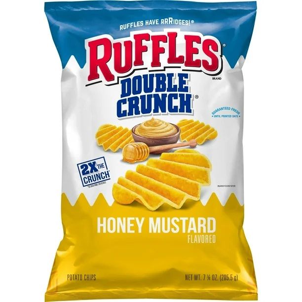 Ruffles     Double Crunch Honey Mustard