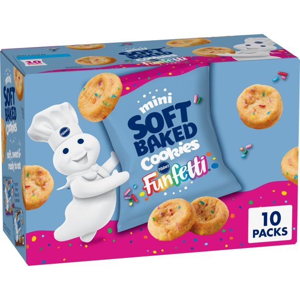 Soft Baked Cookies Funfetti 10ct