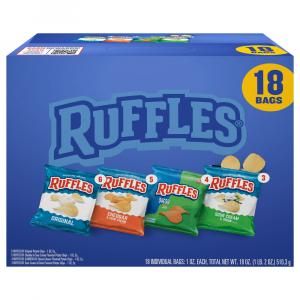 Ruffles 18ct Variety Pack