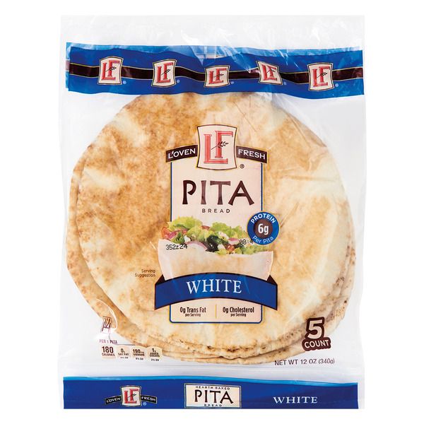L&#39;oven Fresh Pita Bread 4ct - White