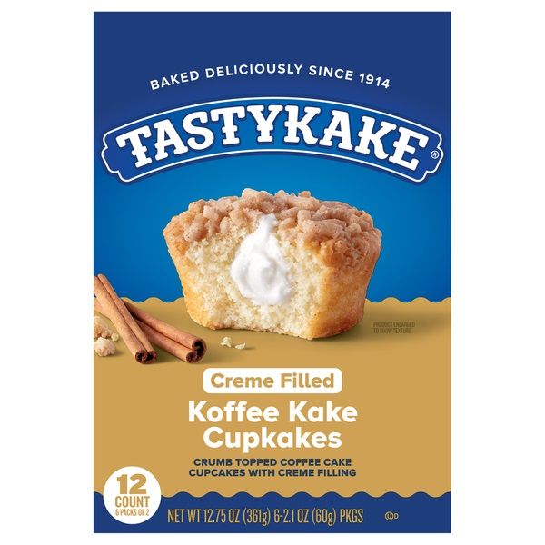 Tastykake Koffee Kake Cupcakes 12ct