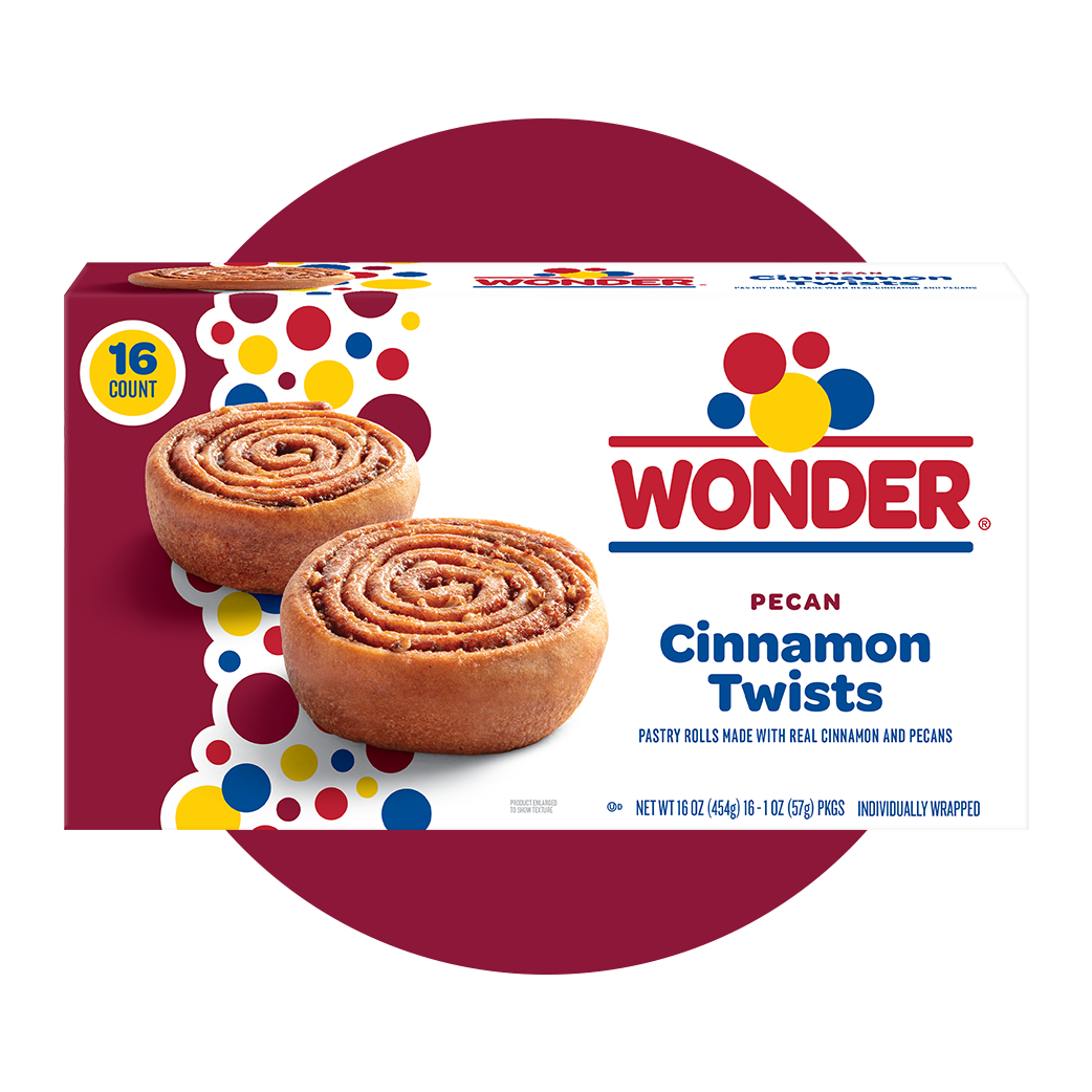Wonder Pecan Cinnamon Twists 16ct