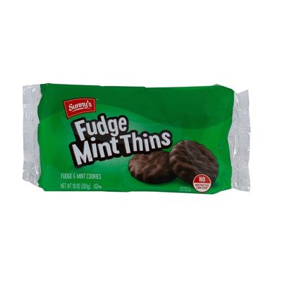 Fudge Mint Thins Cookies