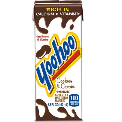 YooHoo drink box     Cookies &amp; Cream