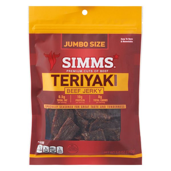 Beef Jerky Jumbo Pouch    Teriyaki