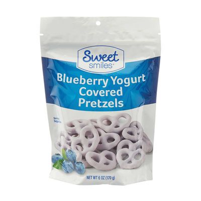 Sweet Smiles Blueberry Yogurt Covered Pretzels