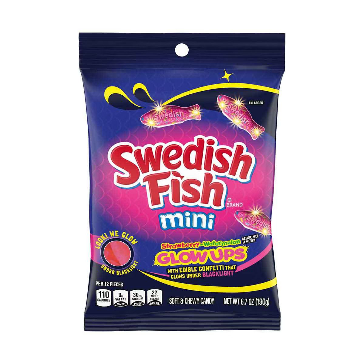 Peg Bags     Swedish Fish Glow Ups
