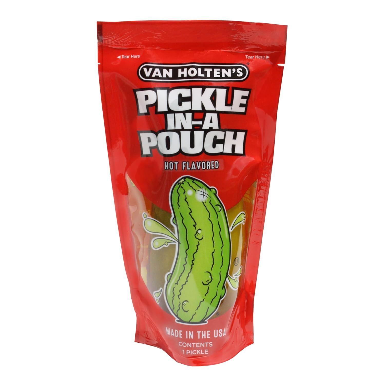 Pickle in a Pouch     Hot Pickle