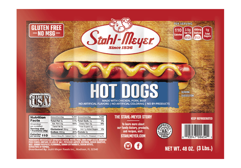 Stahl-Meyer Hot Dogs 24ct