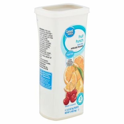 Drink Mix 6ct - (add to 2qt water)     Fruit Punch