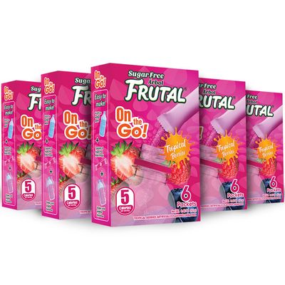 Frutal On the Go! - Tropical Berries 6ct (add to 16.9oz water)