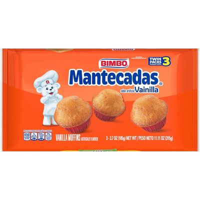 Bimbo Mantecadas 3ct twin