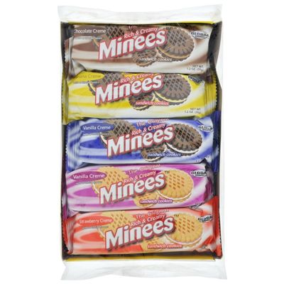 Rich &amp; Creamy Minees Sandwich Cookies 10ct