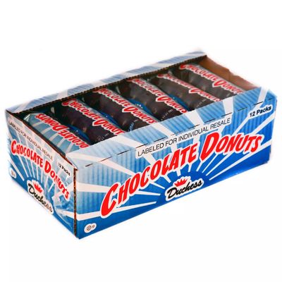 Donuts, mini 12ct (6 each) Chocolate
