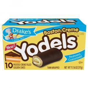 Drake&#39;s -    Yodels - Boston Creme 10ct (like HoHos)