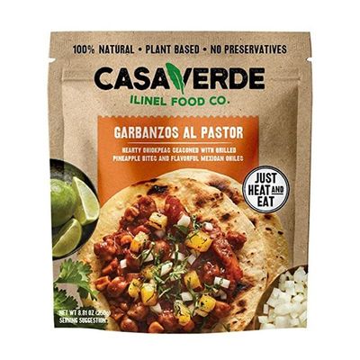 Casa Verde Plant Based Microwave Pouch - Garbanzos al Pastor