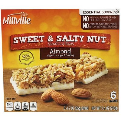 Granola Bars - Sweet &amp; Salty Nut 6ct - Almond