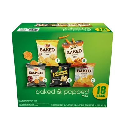 Frito Lay     Variety Pack Baked &amp; Popped 18ct