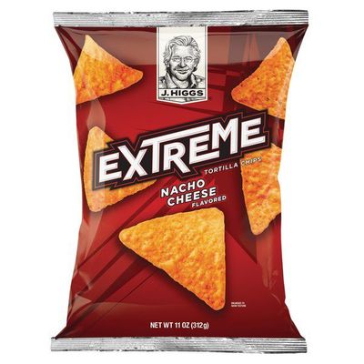 J. Higgs Extreme Nacho Cheese Tortilla Chips