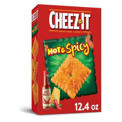 Cheez It Boxes     Hot &amp; Spicy