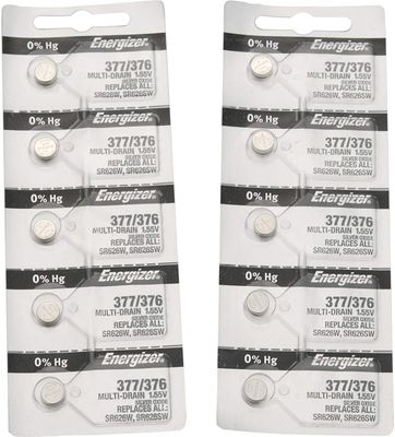Watch Battery 377 (also known as SR626SW/A64/LR626)