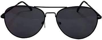 Black Aviator Sunglasses
