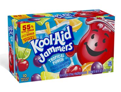 Kool-Aid Jammers Pouches 10ct     Tropical Punch