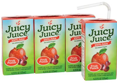 Juicy Juice 4ct drink box - fruit punch