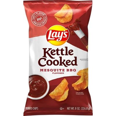 Lays Potato Chips     Kettle Cooked Mesquite BBQ