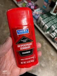 Lucky for Men Antiperspirant &amp; Deodorant - Cedarwood 1.6oz