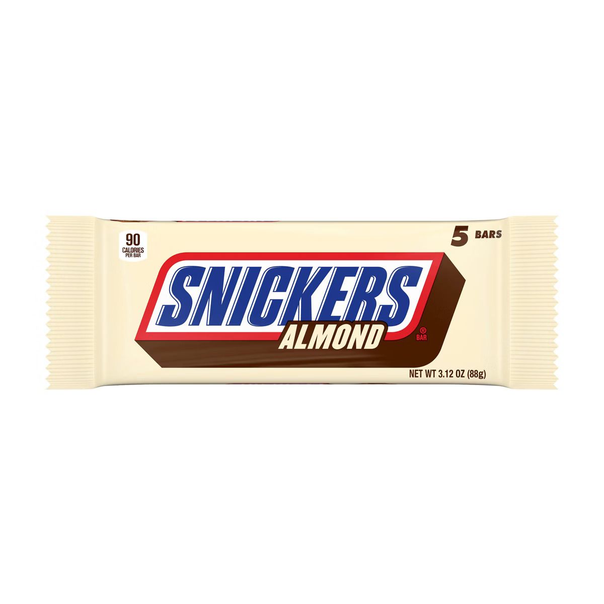 Fun Size Candy     Snickers with Almonds 5ct