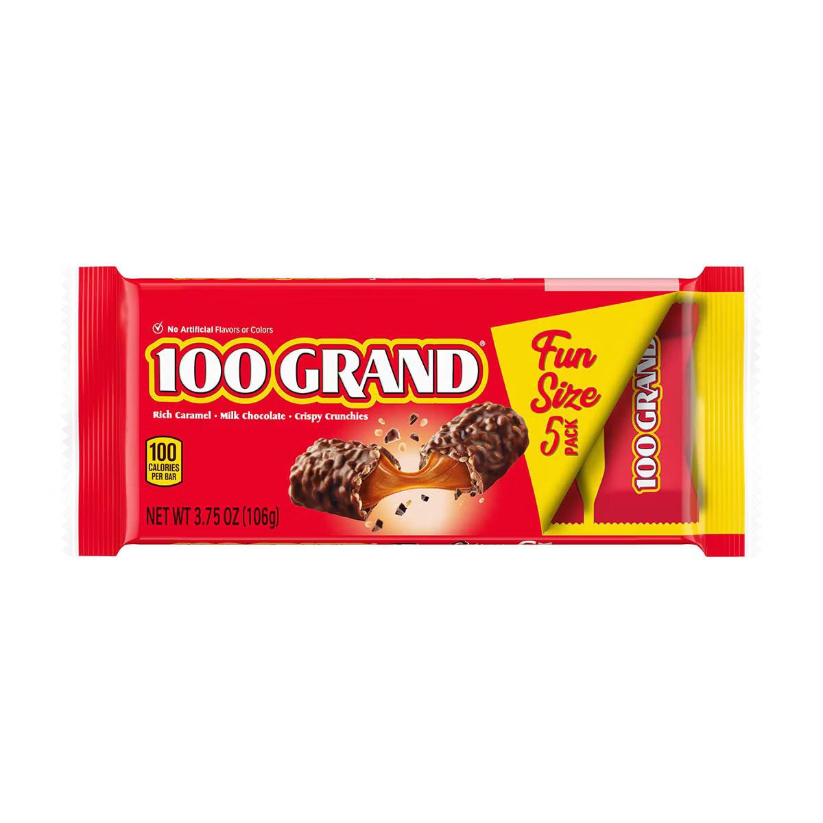 Fun Size Candy     100 Grand 5ct