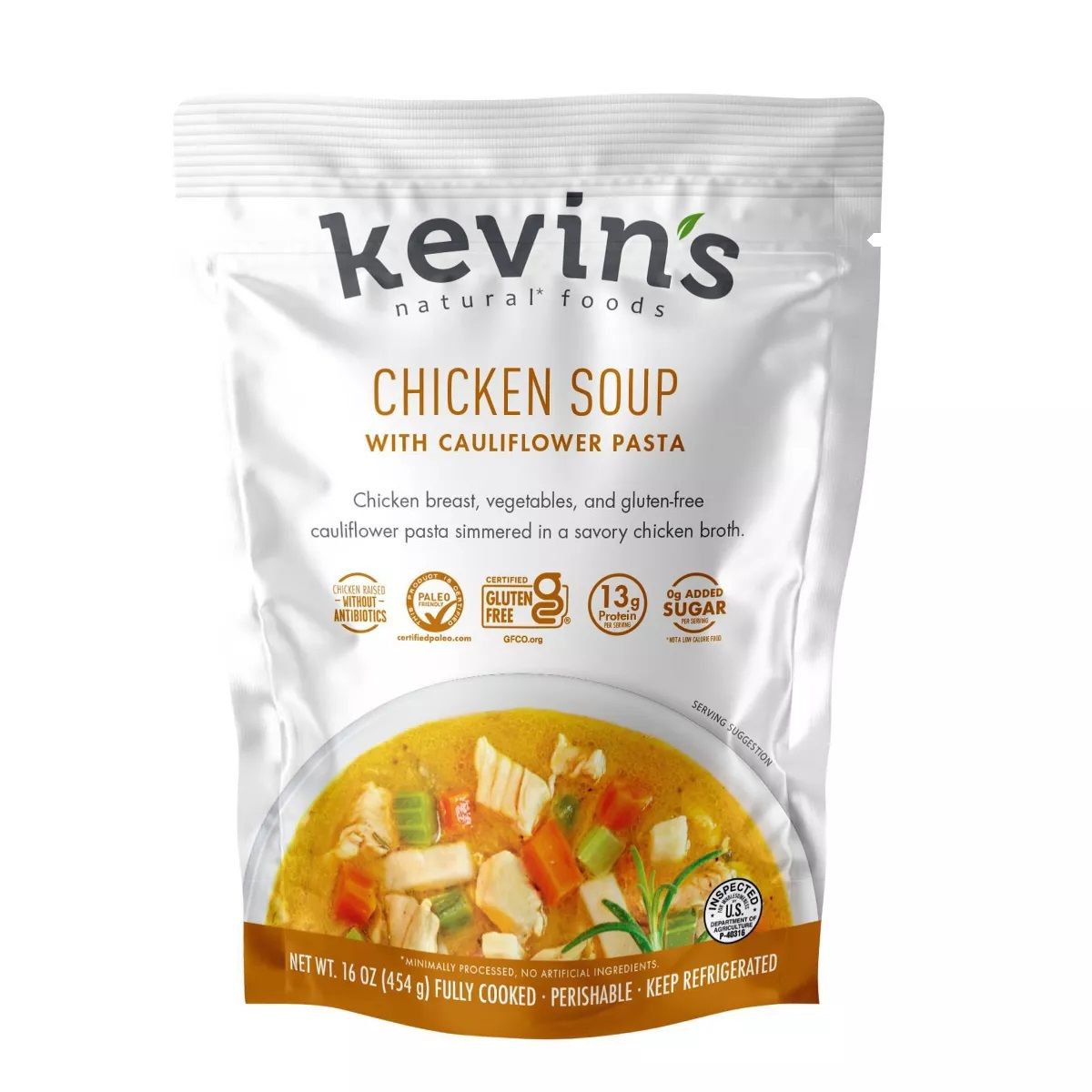 Kevin&#39;s Soup - Chicken with Cauliflower Pasta