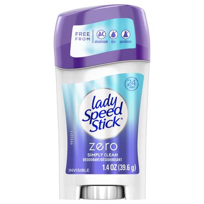 Lady Speed Stick Deodorant - Zero Simple Clean 1.4oz