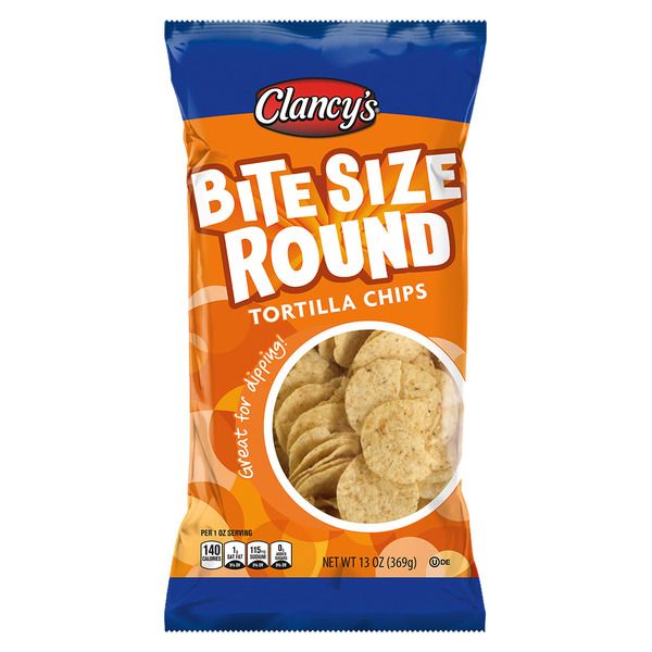 Clancy&#39;s -    Tortilla Chips, Bite-Size Rounds
