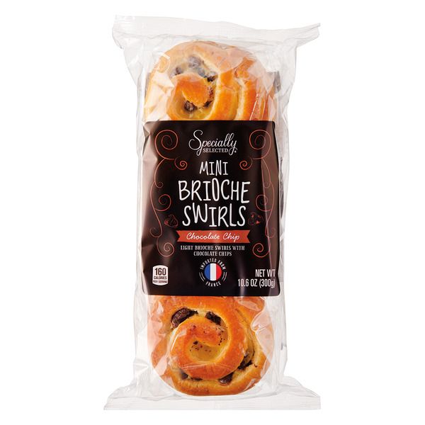 Specially Selected Mini Brioche Swirls 6ct - Chocolate Chip