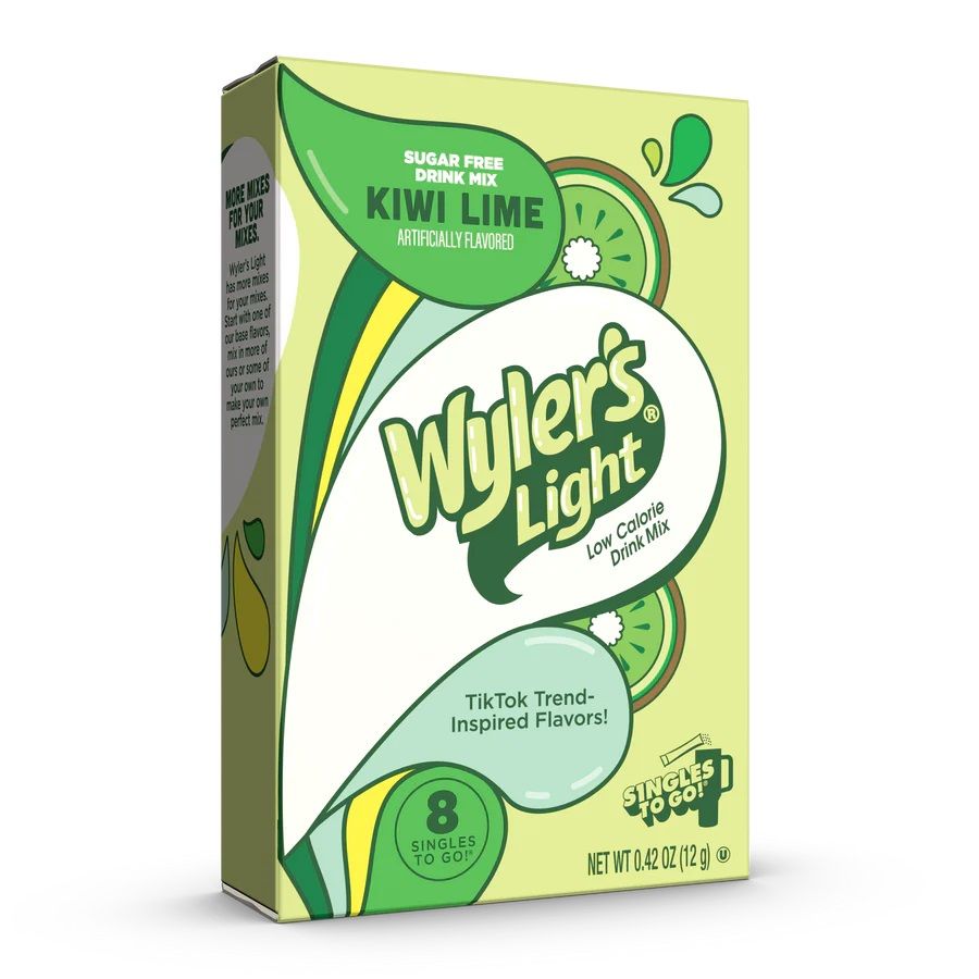 Wyler&#39;s Light 8ct - (add to 16.9oz water)     Kiwi Lime