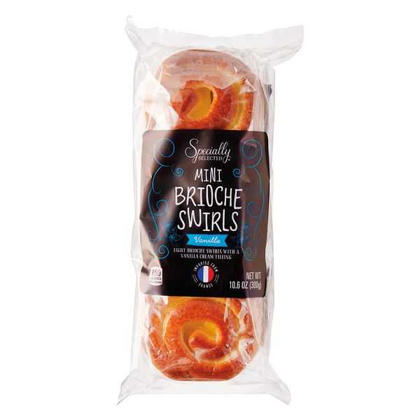 Specially Selected Mini Brioche Swirls 6ct - Vanilla