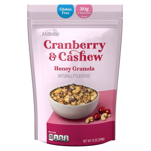 Millville Granola - Cranberry &amp; Cashew Honey Granola