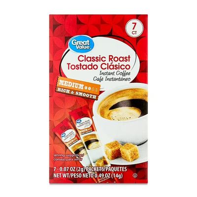 Great Value Classic Roast Coffee 7ct