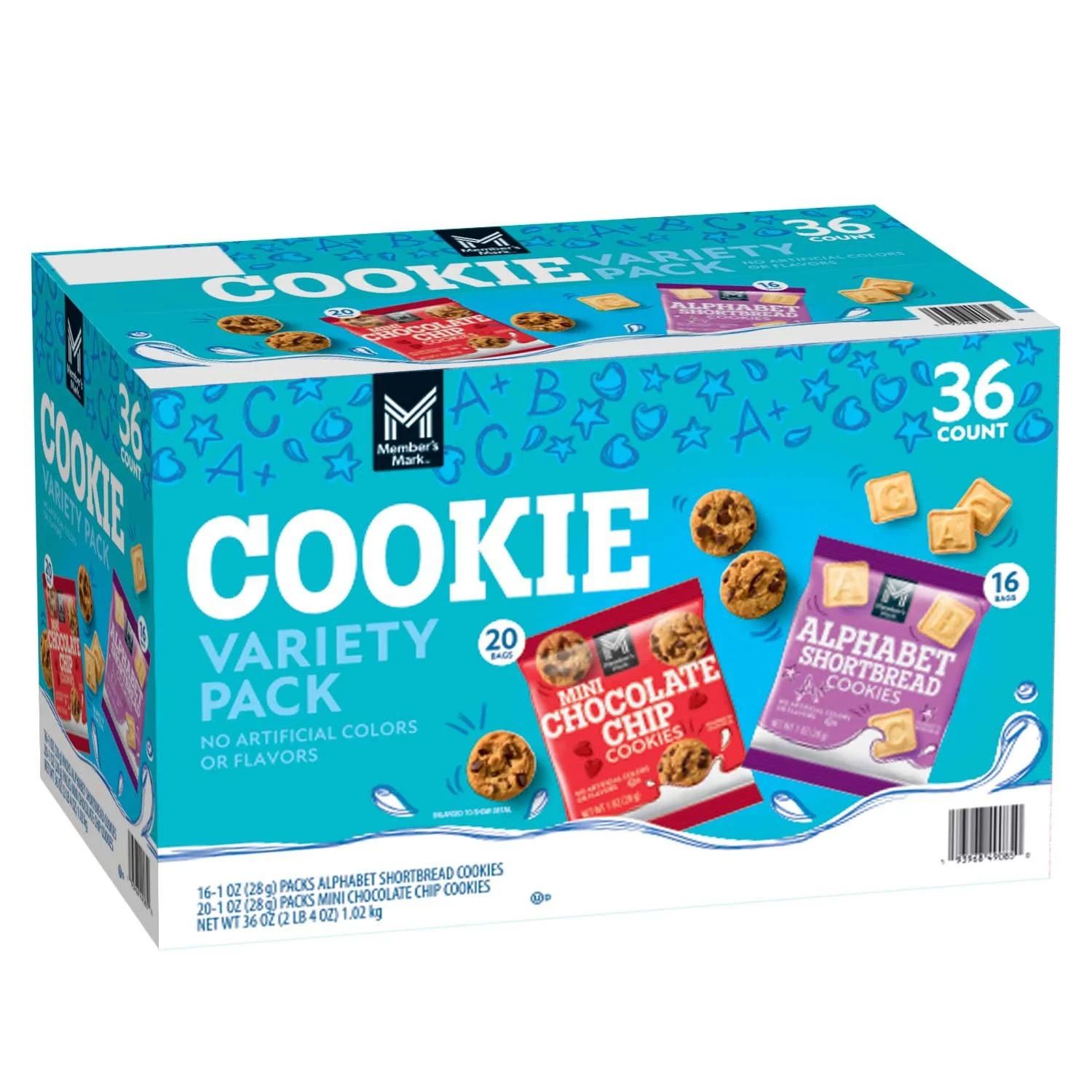 Member&#39;s Mark Cookie Variety Club Pack 36ct
