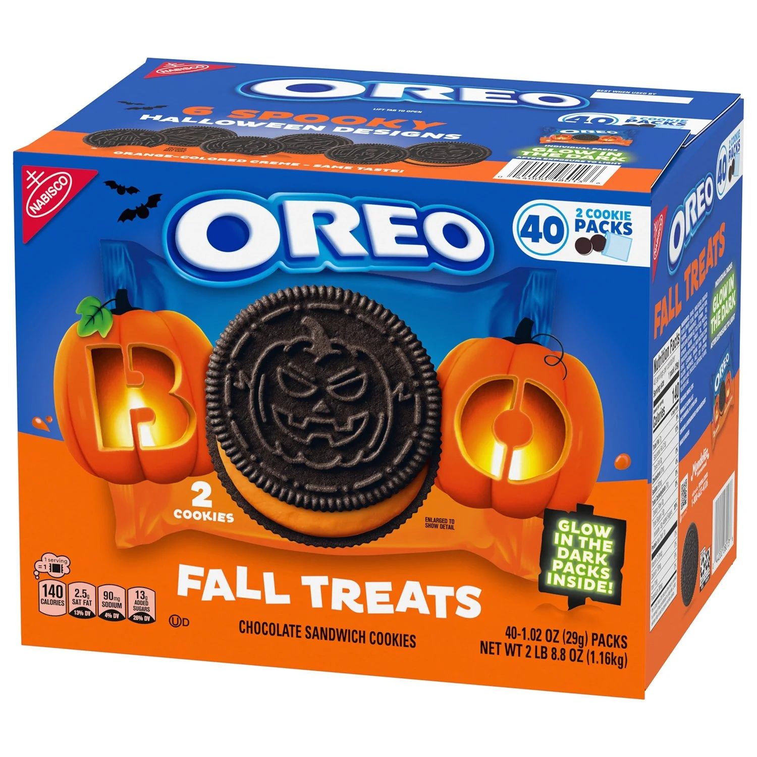 Oreo Fall Treats Orange Creme Pack 40ct