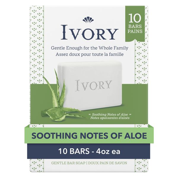 Ivory Soap Aloe 4oz 10ct