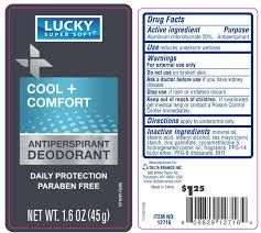Lucky for Men Antiperspirant &amp; Deodorant - Cool Comfort 1.6oz