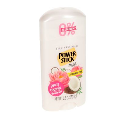 Power Stick For Her Deodorant 2.5oz - Peony Coconut