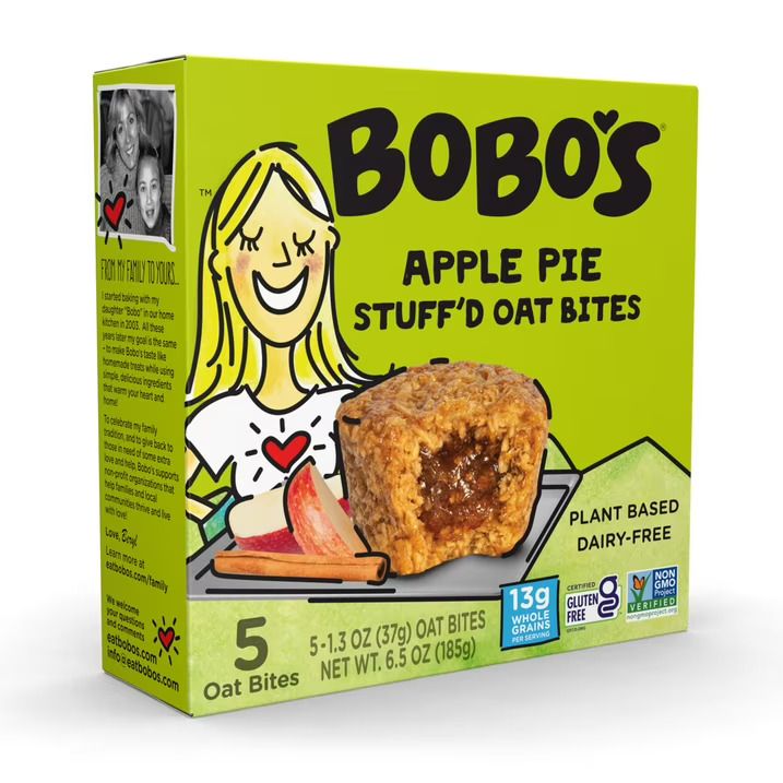 Bobos Apple Pie Stuff&#39;d Oat Bites 5ct